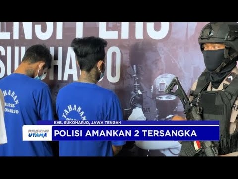 POLRES SUKOHARJO TANGKAP PELAKU PENCURIAN