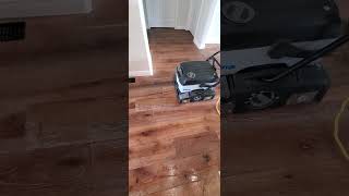 Hardwood floor refinishing video