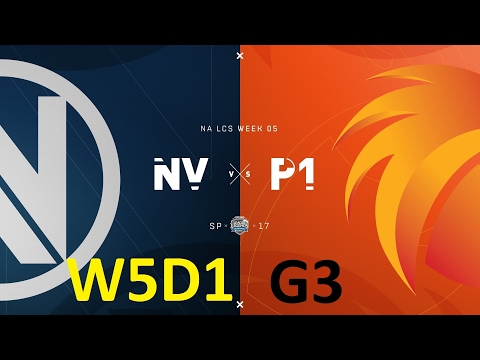 NV vs P1 Game 3 Highlights - 2017 NALCS SPRING SPLIT - WEEK 5 DAY 1