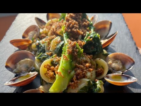 Orecchiette cime di rape e vongole