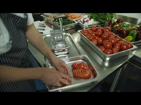 Electrolux 601443 Manual Tomato Slicer – 1/4" Slice, 11 Slices, 5.69" Width, Alum & SS, Blade, 4 Suction Pads 2 image