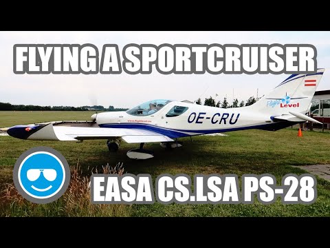 Flying the SportCruiser Light Sport Aircraft a.k.a. EASA CS.LSA certified PS-28 Cruiser - S02 E12