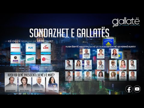 🔴 Gallatë me Arben Ahmetin - Sondazhet e Gallatës - 23.05.2024