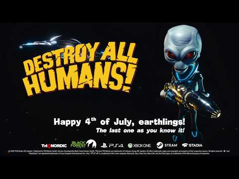 Destroy All Humans! Dependence Day Trailer