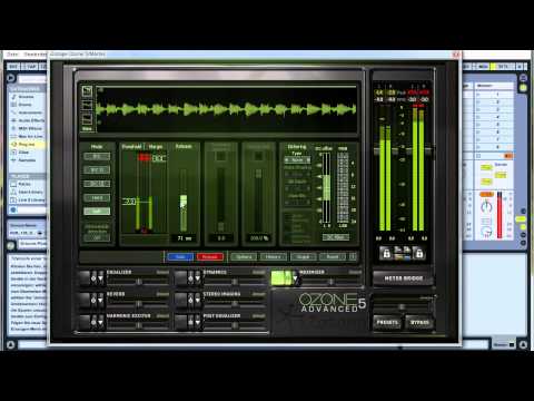 Mastering mit "I Zotope Ozone 5" - Tutorial German / Deutsch - Teil 7 Maximizer