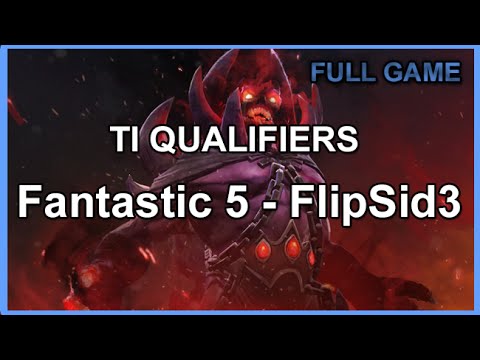 Fantastic Five vs FlipSid3 Tactics | The International Regionals Qualifiers. LIVE!