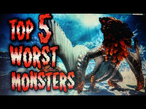 Top 5 WORST Monsters In Monster Hunter World