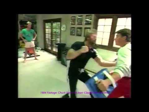 Footage 1984: Chuck Norris and Jean-Claude Van Damme