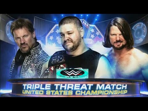 Kevin owens vs Aj styles vs Chris jericho - u.s. championship match