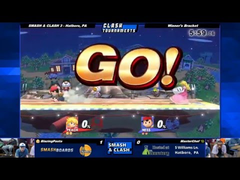 S&C 03 - Blazing Pasta vs The Great Gonzales - Smash 4 Wii U