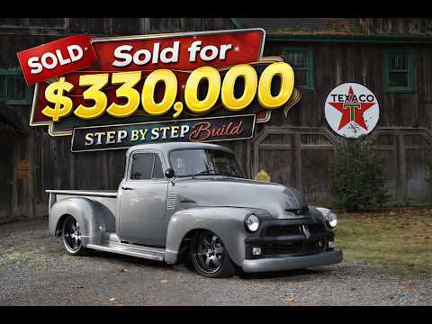 ProTouring 1954 Chevy truck, a full step by step build by MetalWorks Classic Auto Restoration.