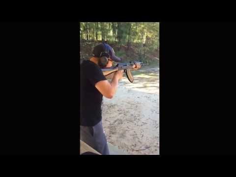 Shooting my AK47 with a Lantac muzzle brake