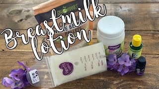 BREAST MILK LOTION FOR ECZEMA | DIY Breast Milk Lotion Recipe | Gracefully Unraveled