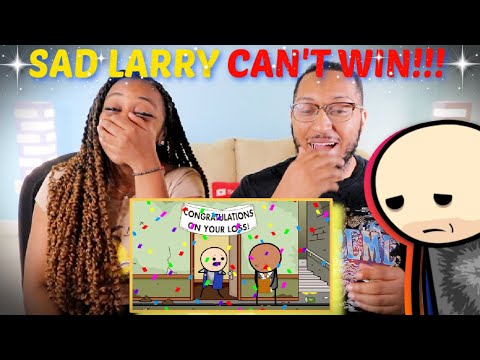 "Sad Larry Buys Happiness" REACTION!!!