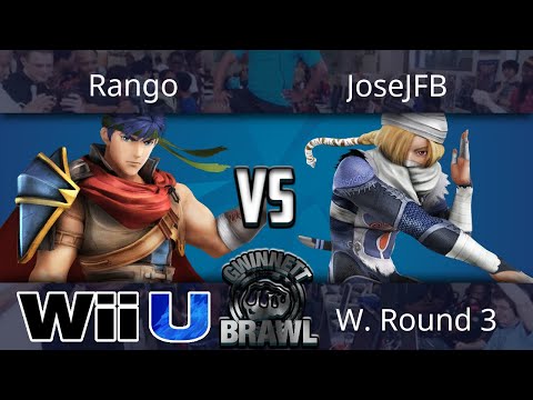Gwinnett Brawl October 2017 - Rango (Ike) vs JoseJFB (Sheik) - Smash 4 W. Round 3