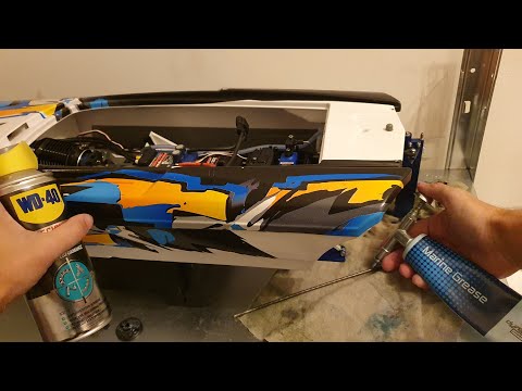 How to do maintenance on the M41 traxxas boat