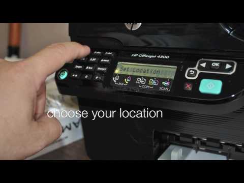 comment installer l'imprimante hp officejet 4500