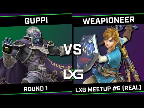 Guppi (Ganondorf/Pokemon Trainer) vs Weapioneer (Link/Toon Link) - lxg meetup #6 (real)