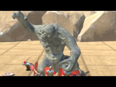 Lord of the rings Troll joins the battle in (Animal revolt battle simulator) 