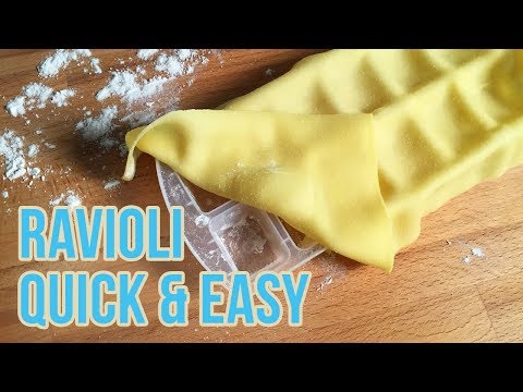 Ravioli selber machen ohne Maschine | Ravioli Rezept