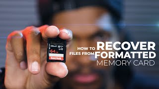 How to recover files from formatted SD card 2023
