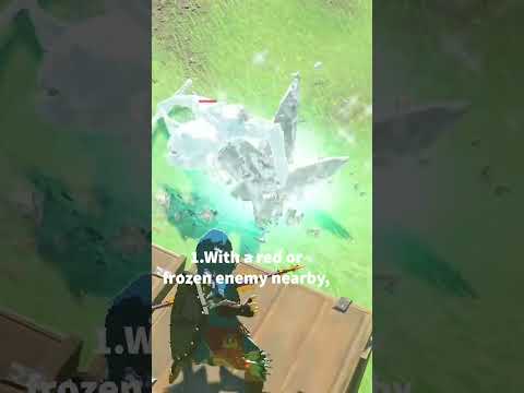 How to do a Bullet-Time Bounce in Zelda BotW #zelda #botw #zeldabreathofthewild