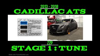 2013 Cadillac ATS ZZP Tune/PCM/ECM Install