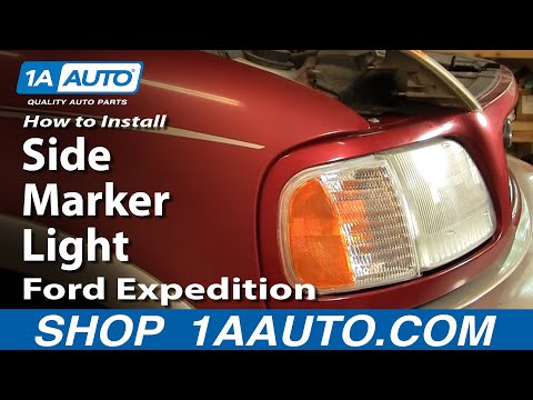 How To Replace Side Marker Light 97-03 Ford Expedition
