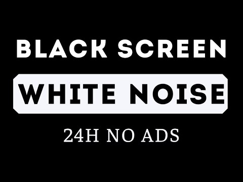 WHITE NOISE FOR SLEEPING, Black Screen 24H No Ads, Help Deep Sleep, Aabsolute Focus