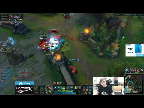 TF with the KR flash on Sneaky's stream