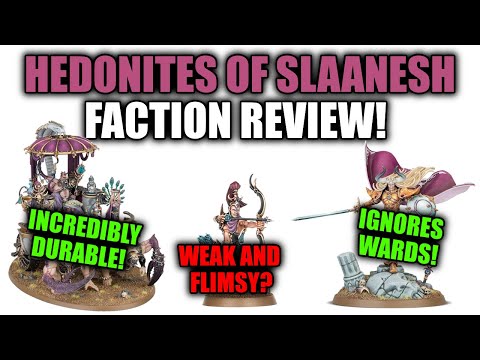 Hedonites Of Slaanesh FULL Faction Pack Review! │ Warhammer Age Of Sigmar 4th Edition