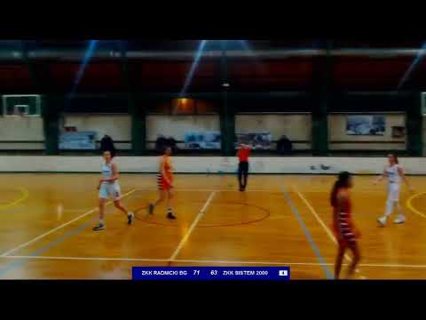 2ZLS 8. kolo / ŽKK Radnički - ŽKK Sistem 2000