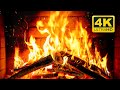 Cozy Fireplace 4K 12 HOURS Fireplace With Crackling Fire Sounds Crackling Fireplace 4K