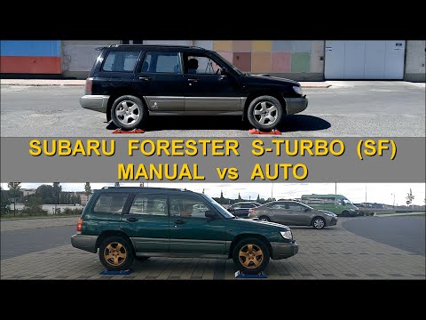 SLIP TEST - SF Subaru Forester S-Turbo - MANUAL vs AUTO - VCD vs ACT-4 - @4x4.tests.on.rollers