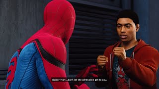 Spider-Man PS4 - Spiderman Teaches Miles Morales How To Fight