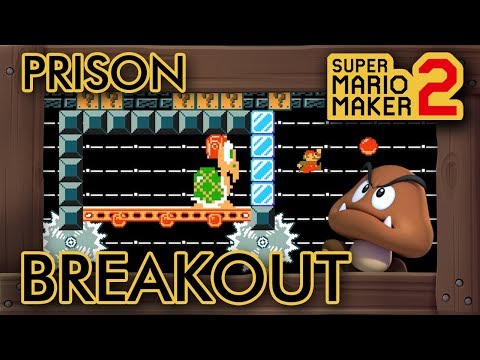 Super Mario Maker 2 - Prison Breakout with Goomba
