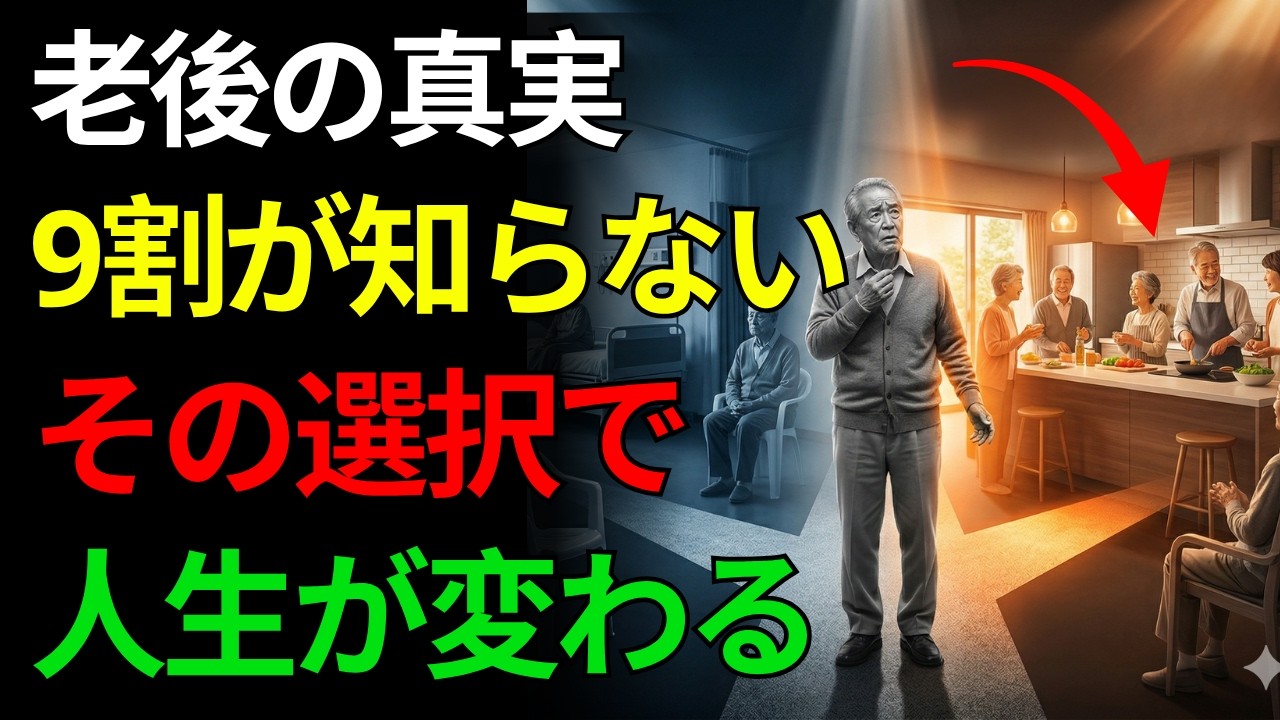 9割が気づかない真実｜施設に入らず理想の老後を実現するたった1つの選択 | 高齢者の健康