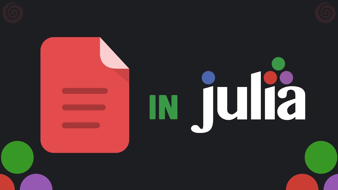 Working with Text Files in Julia