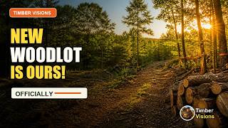 The new woodlot is officially ours!