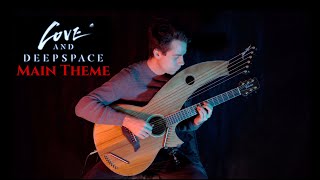 Love and Deepspace - 20 String Harp Guitar (Music Video 2024)