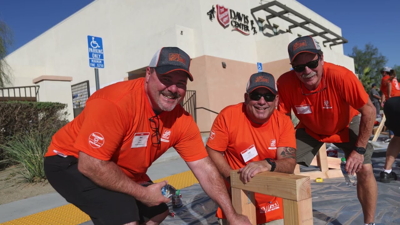 Home Depot Community Build   Palm Springs Oct 24