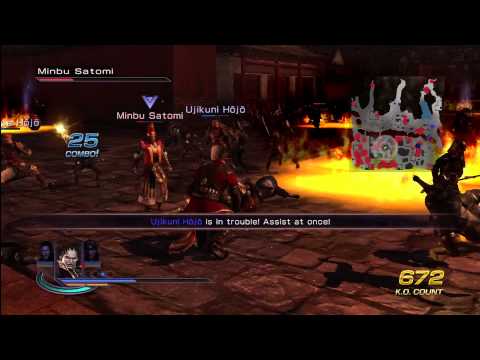 Warriors Orochi 3 (360) walkthrough - Siege of Shouchun