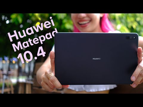 Huawei Matepad 10.4 unboxing + work from cafe test!