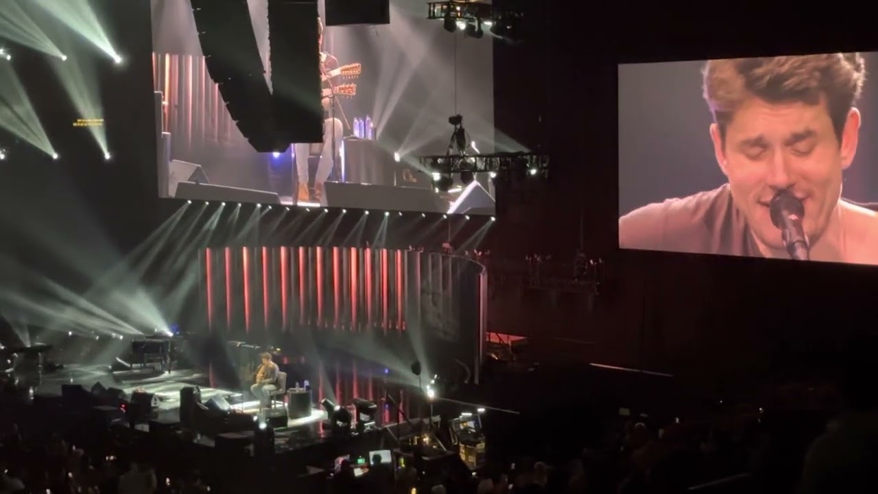 John Mayer, â€œEdge of Desireâ€ - live at Prudential Center in Newark, NJ on 3/11/23 - YouTube