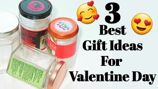 3 handmade Valentine's day gift ideas / valentine day gift idea for boyfriend / valentine day craft