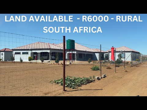 Available Land from R6000 in Rural South Africa