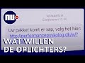 Dit gebeurt als je je 'pakket volgt' via link uit misleidend sms'je | NU.nl