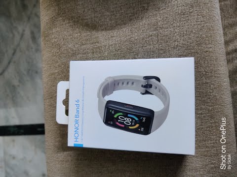 Honor Band 6 Unboxing and Overview| 4k 60fps