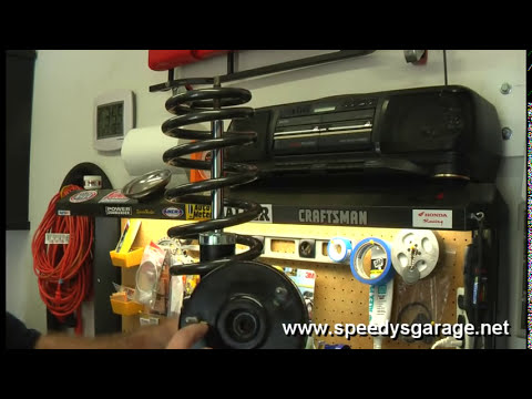 Dodge Challenger Eibach Suspension Install Front Speedy's Garage