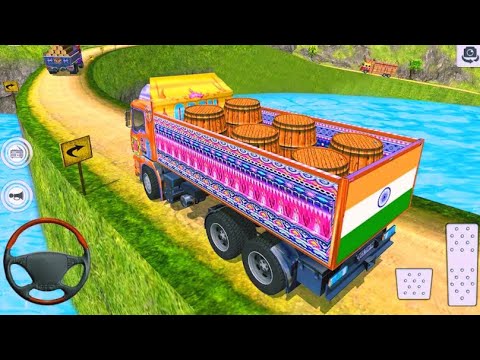 Indian Cargo Truck Driving Simulator 2021 - Android Gameplay